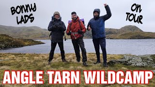 Wild Camping At Angle Tarn With Bonny Ladd Adventures amp Yacker Travels [upl. by Osbourn]