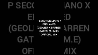 P SECONDIGLIANO X ENSLAVED GEOLIER X BARREN GATES MIME OFFICIAL MIX [upl. by Einnok]