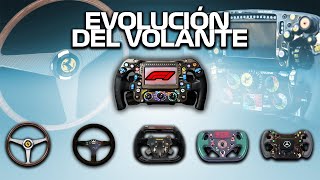 Descubre la Increíble EVOLUCIÓN de los VOLANTES de F1 1950s2020s 💥 ¿Cómo han cambiado  Historia [upl. by Acirehs]