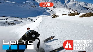 GoPro LIVE Freeride World Tour 2023  Baqueira Beret Spain [upl. by Elledoj59]