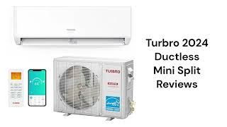 HvacRepairGuy 2024 Turbro Brand Ductless Mini Split Reviews [upl. by Sabian]