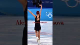 Olympic silver medalistfigureskating alexandratrusova olympicgames olympics iceskating [upl. by Gabbert]