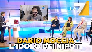 Dario Moccia citato su LA7  L’Idolo di Tutti i Nipoti dItalia [upl. by Tisdale63]