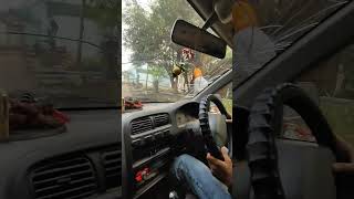 Car aage badhana sikhe originalcontent cardriving viral youtube perfect vlog drivingschool [upl. by Hsilgne791]