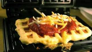 Waffle Pizza Tutorial [upl. by Attenoj]