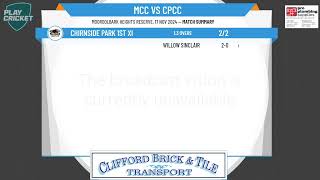 Mooroolbark 2nd XI v Chirnside Park 1st XI [upl. by Pliam]