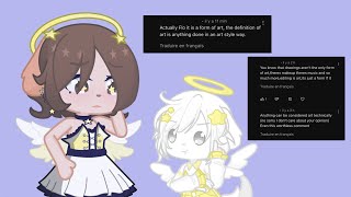 “Gacha Edits are art Flo” And how the way I worded my last video led to my subscribers being upset [upl. by Alma717]