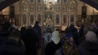 Ucraina verso bando chiesa ortodossa di Mosca Ancora raid russi su Kherson [upl. by Johnston893]