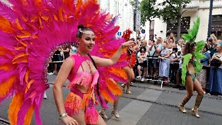 Brazil Fest Brno 2024  Carnival Parade brnolife brno [upl. by Asillim]