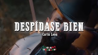 Carin León  Despídase Bien LetraLyrics [upl. by Eerahc]