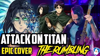 SHINGEKI NO KYOJIN The Final Season EPIC COVER Attack on Titan Opening 7 Full Mecha amp Mario Freiria [upl. by Udenihc]