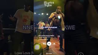 Tiwa Savage ft Duncan Mighty  Lova Lova Lyrics lyricstrybe afrobeats [upl. by Edya]