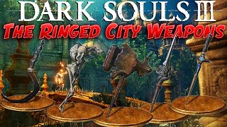 Dark Souls 3 Pretty Much ALL The Ringed City DLC Weapon Locations In Order [upl. by Pardo]