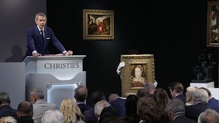 Auction Highlight  Bidding at Christies  Portrait of Queen Elizabeth I [upl. by Remark]