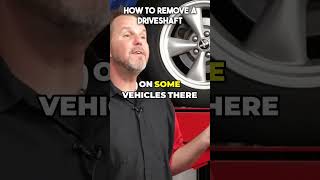 How To Remove A Drive Shaft automobile autoparts mechanic automotive cars automotiveindustry [upl. by Pass]