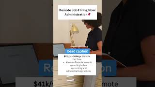 Work from home remote jobs hiring right now link in bio remotejobs workfromhomejobs remote [upl. by Iduj]