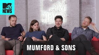 Mumford amp Sons on Their New Album ‘Delta’  MTV News [upl. by Dinnage]