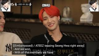 ENG SUB Ateez Stress Things Behind [upl. by Anawat]