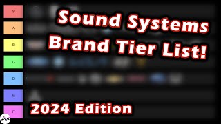 Best Car Sound Systems Ranked 2024 Edition – Tier List [upl. by Siraf]