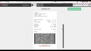 Emitir Boletas Electrónica desde Punto de ventas Odoo [upl. by Vivica]