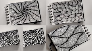 Zentangle patterns [upl. by Iredale]