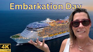 Embarkation Day on the Wonder of the Seas What Did I Forget Vlog 1 [upl. by Brentt]