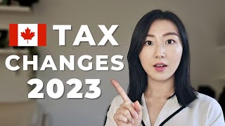 Important TAX CHANGES in CANADA for 2023  TFSA RRSP FHSA CPP [upl. by Richmound]