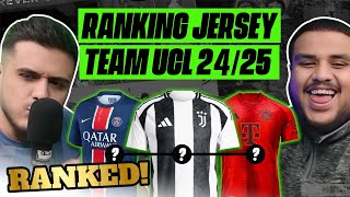 RANKING Jersey Home Team UCL 2425  Ranked  POJOKDEBAT [upl. by Nanni]