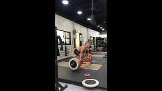 Deficit deadlift 赤字硬舉 180kg [upl. by Atnom]