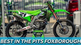 Best in the Pits Foxborough Supercross  Motocross Action Magazine [upl. by Rosco559]