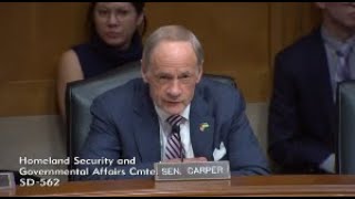 Senator Carper Highlights Support for Special Counsel and Merit Systems Protection Board Nominees [upl. by Nealon]