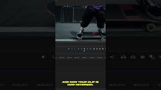 Quick and Easy Reverse Clips in Premiere Pro [upl. by Ttenaej497]