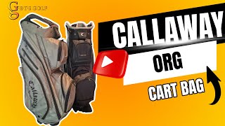 GETS Golf reviews the Callaway ORG bag [upl. by Orling]