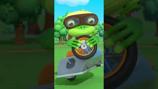 Miles the Motorcycle  Geckos Garage  Trucks For Children  Cartoons For Kids  shorts [upl. by Carmelia]