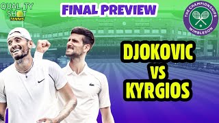 🎾Djokovic vs Kyrgios Preview amp Prediction  Wimbledon 2022 Final  Wimbledon Mens Final [upl. by Bumgardner56]