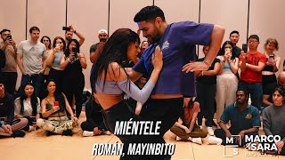 Román Mayinbito  Miéntele Bachata  MARCO Y SARA BAILANDO EN TORONTO SALSA Y BACHATA FEST 2024 [upl. by Oflunra471]