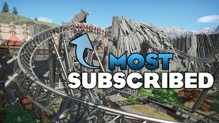 Top Most Subscribed Coasters in Planet Coaster  Ultimate Ride Collection [upl. by Airekat]