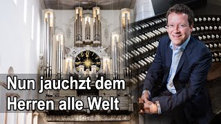 GL 144  Nun jauchzt dem Herren alle Welt [upl. by Eetnahc]