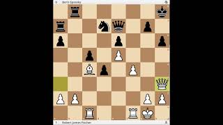 Fischer vs Spassky  1972  Game 6 [upl. by Mars]