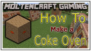 How to Make a Coke Oven and How to Use it  Railcraft  Minecraft Tutorial [upl. by Aihsital]