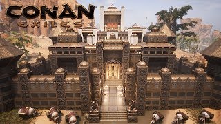 Conan Exiles Turan DLC  Arabian Palace Speed Build [upl. by Enomes734]