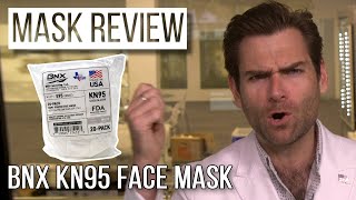 A USAMade KN95  BNX KN95 Face Mask Review [upl. by Ybor735]