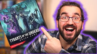 TYRANTS OF THE UNDERDARK BOARD GAME REVIEW  Dungeons and Dragons Board game [upl. by Eugenle]