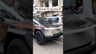 This is Ghana 🇬🇭 😎😎😎😎 Cyber Truck is common youtubeshorts tesla ghananews [upl. by Aleunam]