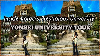 Yonsei University Tour 🦋 one of the best university of Korea 🇰🇷 Indian Unnie🇮🇳 [upl. by Mauretta604]