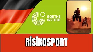 Risikosport  Goethe B2 Schreiben Teil 1  Sport treiben Prüfungsvorbereitung [upl. by Elleinwad]