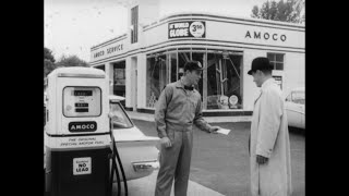 1960 Amoco Commercial  Hammond Globe Promotion  Lots of Commies in the commercial [upl. by Caddaric]