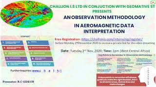 MM019AN OBSERVATION METHODOLOGY IN AEROMAGNETIC DATA INTERPRETATION [upl. by Cedell]