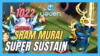 WAVEN  SRAM MURAI SE CURA MUITO Super Sustain Build [upl. by Ennaharas108]