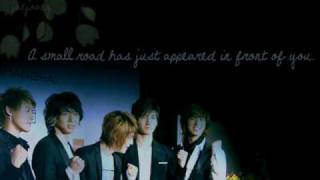 The Story Has Just Begun  DBSK english lyrics [upl. by Elyc485]